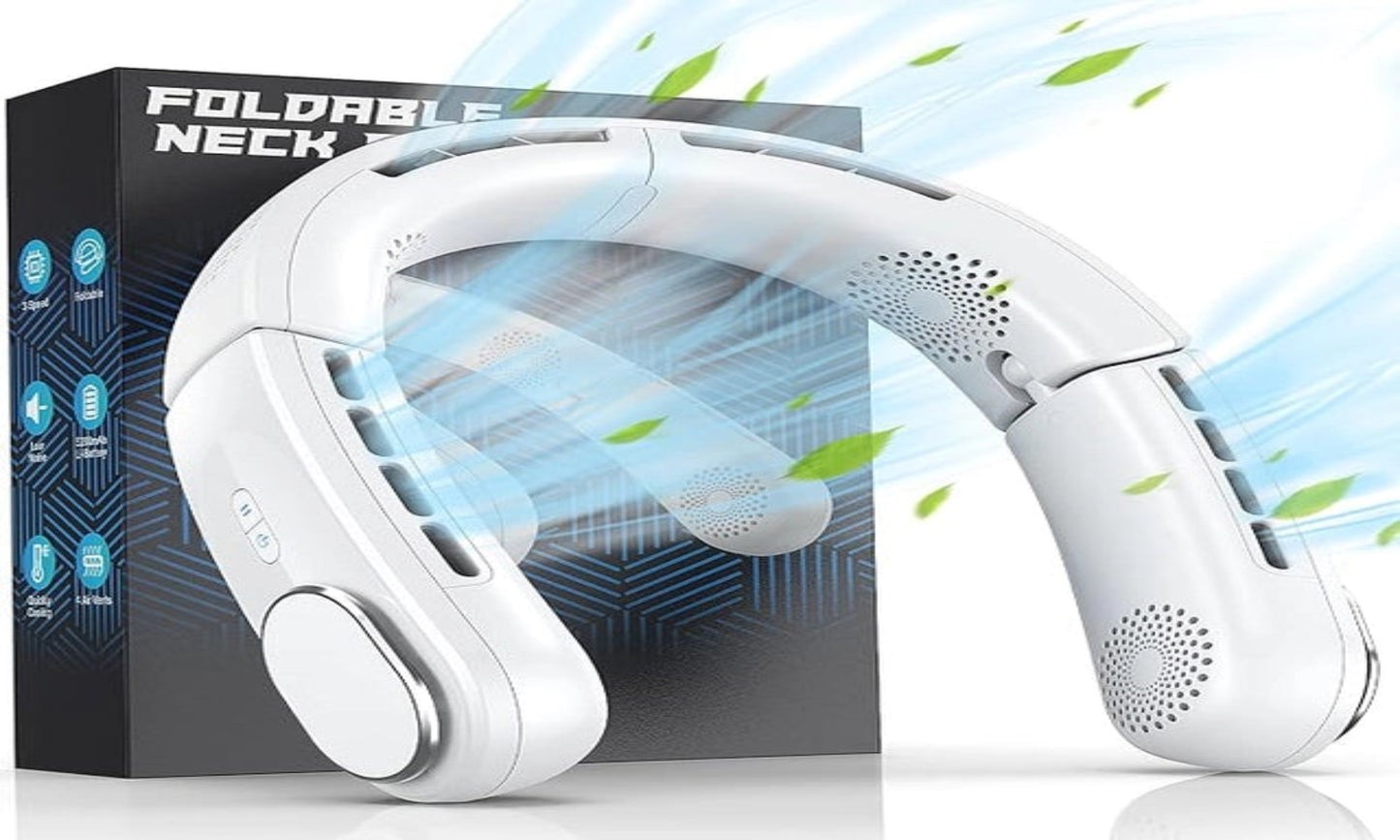Portable Neck Fan – Hands-Free Personal Cooling Fan