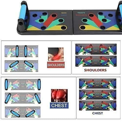 14-in-1 Multifunctional Push-Up Board – Adjustable Home Workout Training System